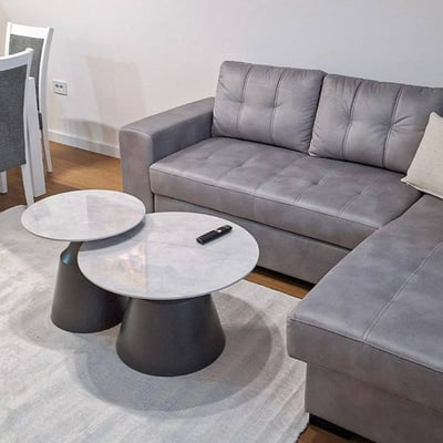 Аренда светлой 2-комнатной квартиры, 46 м², ЖК Блок А, Новый Белград, Сербия